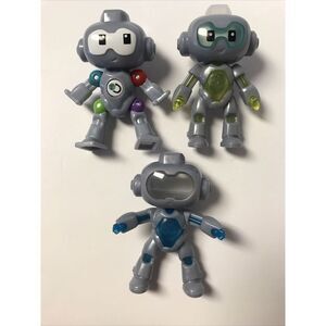 McDonald's Happy Meal Toy 2020 Stem 4" Discovery Robots -‎ Lot of 3
